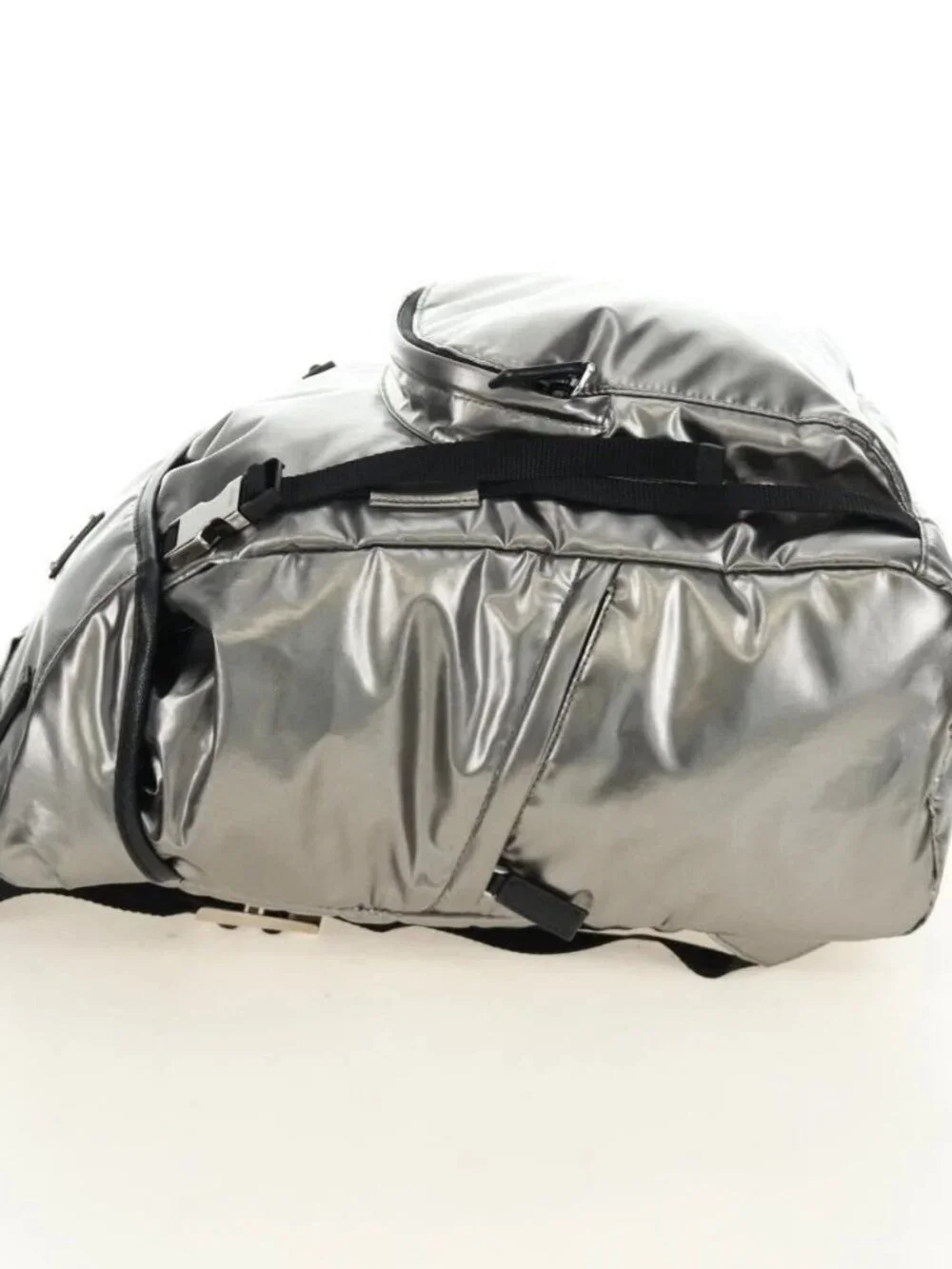 Prada brand	prada color	silver